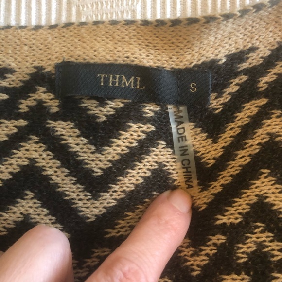 THML Graphic Waterfall Open Cardigan - Picture 2 of 8